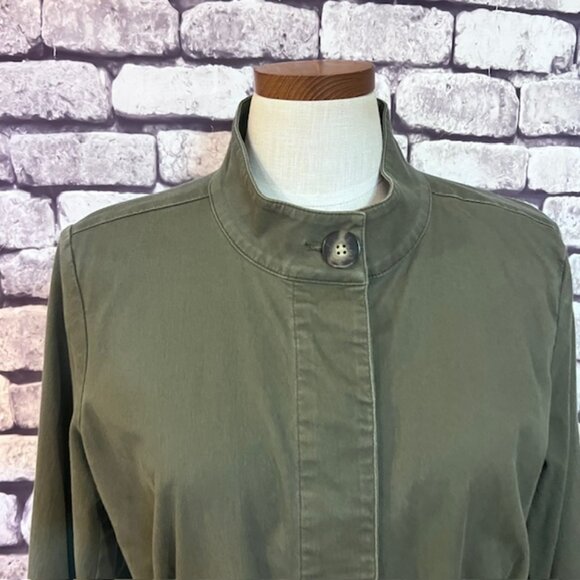 J. Jill Green Long Sleeve Jacket Size MP - Picture 2 of 9